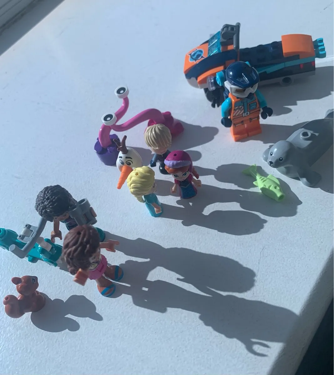 Lego sets - Frozen, Friends, Seahorse & Skiier - Image 2