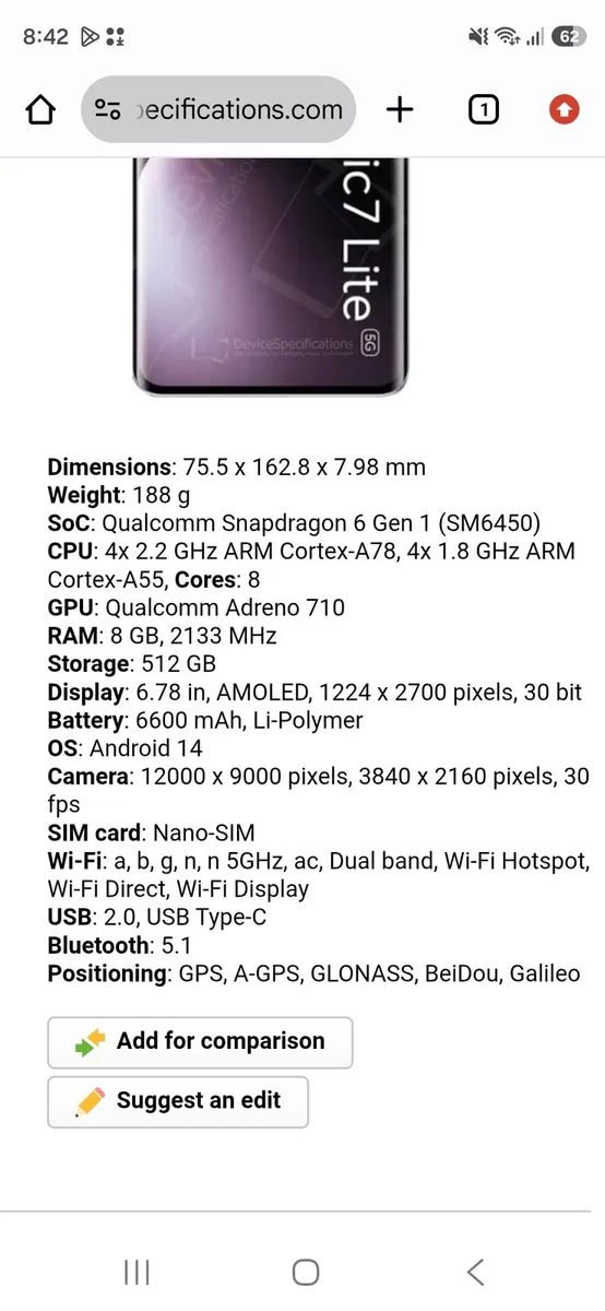 Honor Magic 7 lite - Image 4