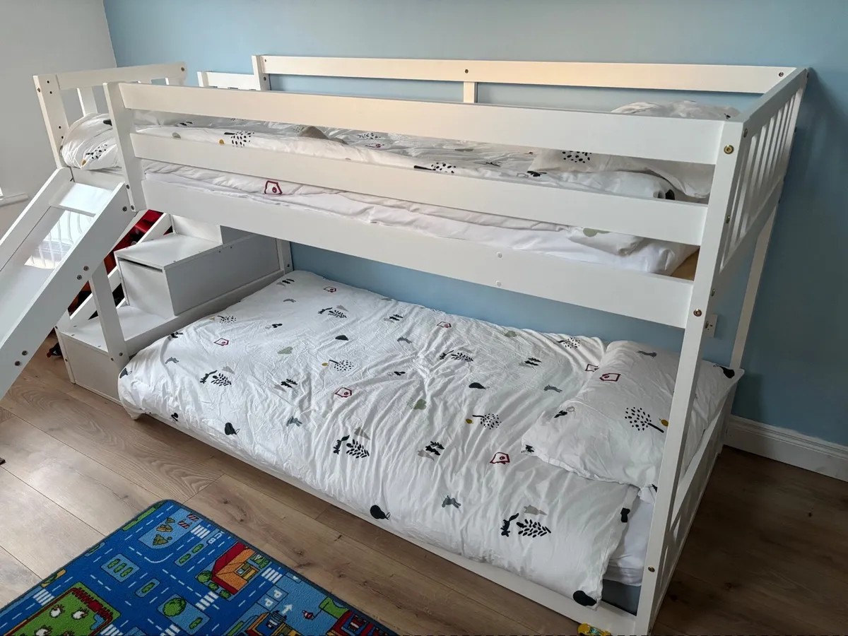 Children's bunk beds with slide - Image 3