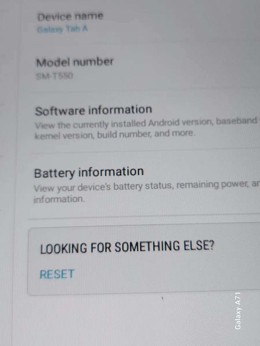 Samsung Galaxy Tab A, 16GB, Model SM-T550, Excelle - Image 3