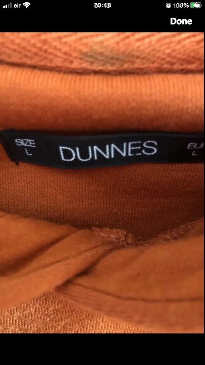 Mens hoodie size L €5 - Image 3