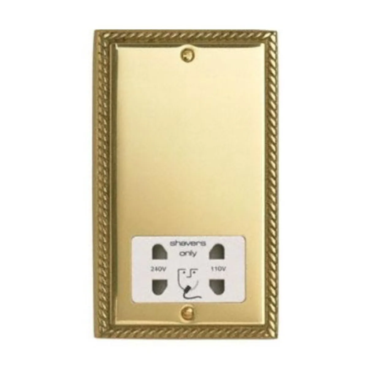 NEW Shaver Socket Contactum  110/230v 2 Gang - Image 4