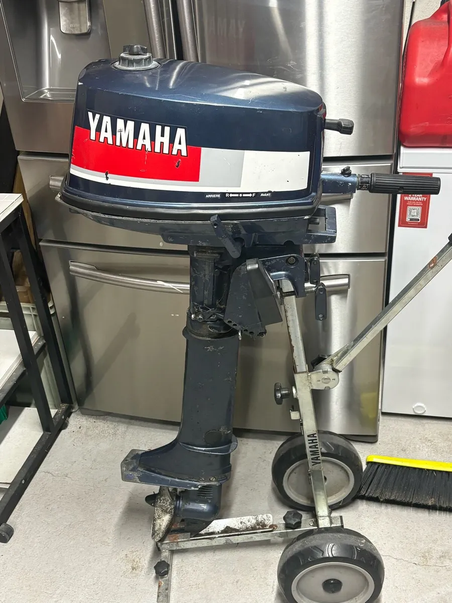 Yamaha 4hp outboard - Image 2