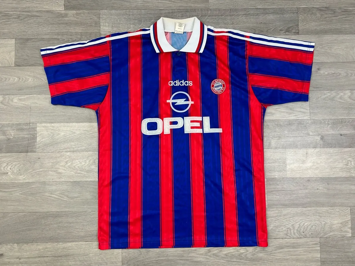 Vintage 1995 Bayern Munich Home Scholl Jersey L - Image 3