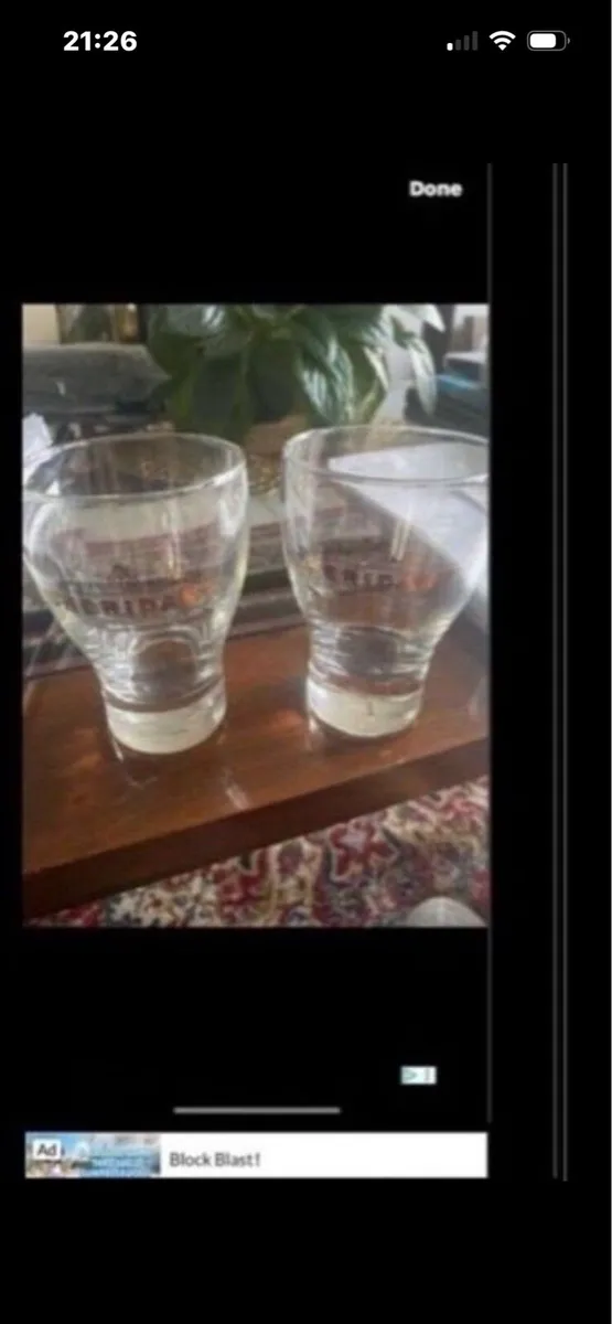 Sheridan liquor glasses - Image 1