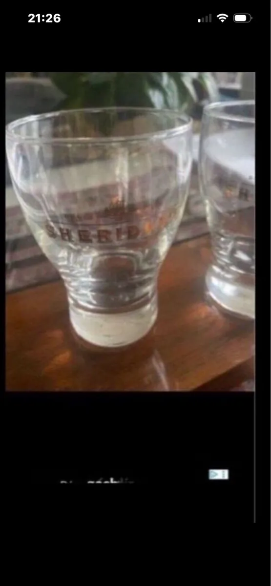 Sheridan liquor glasses - Image 2