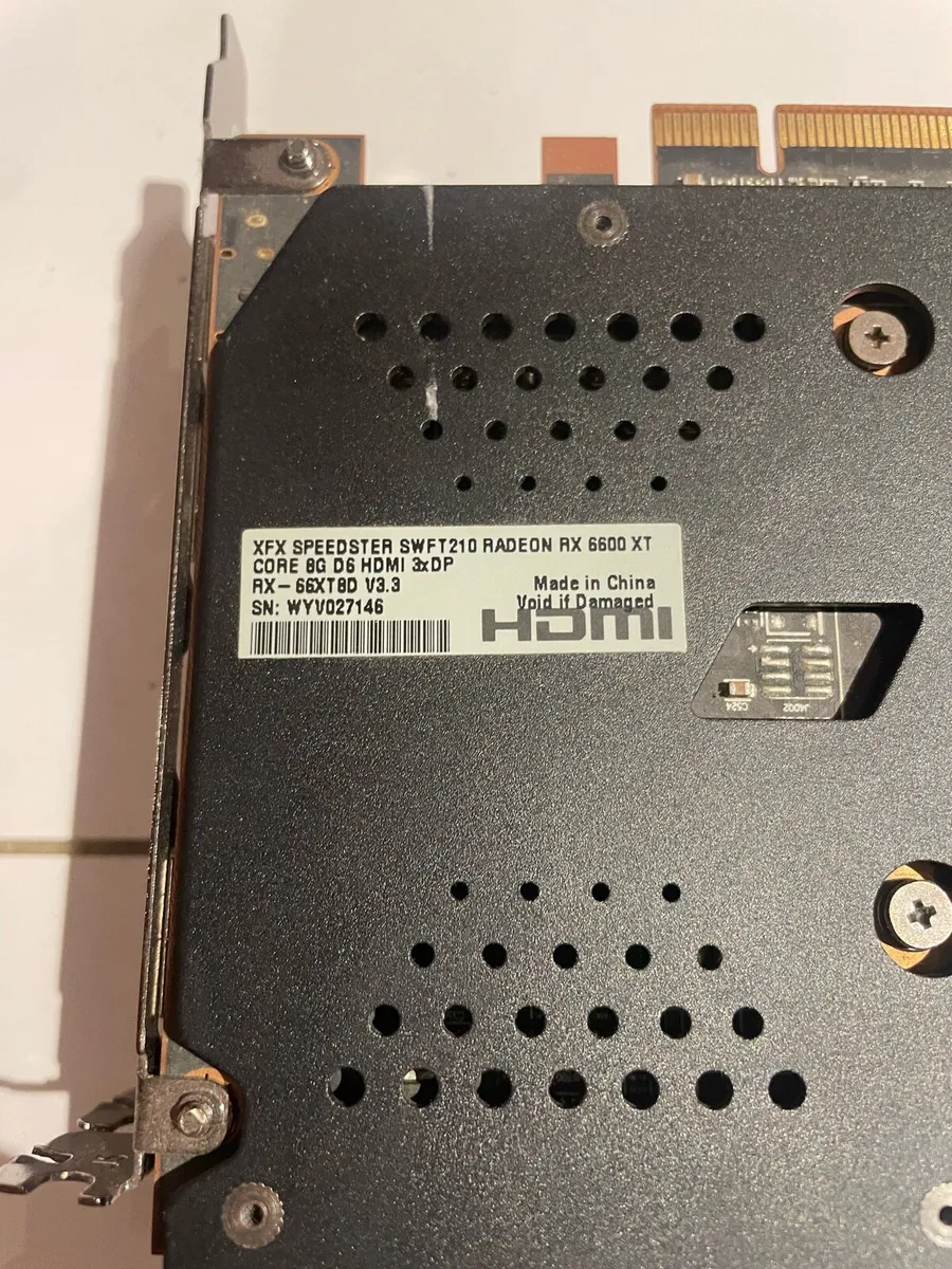 XFX rx 6600xt 8gb vram - Image 3