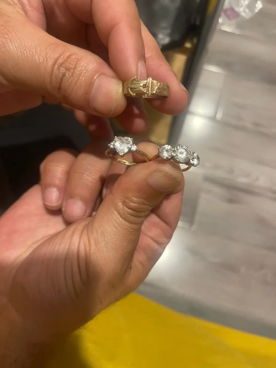 9ct gold rings - Image 3