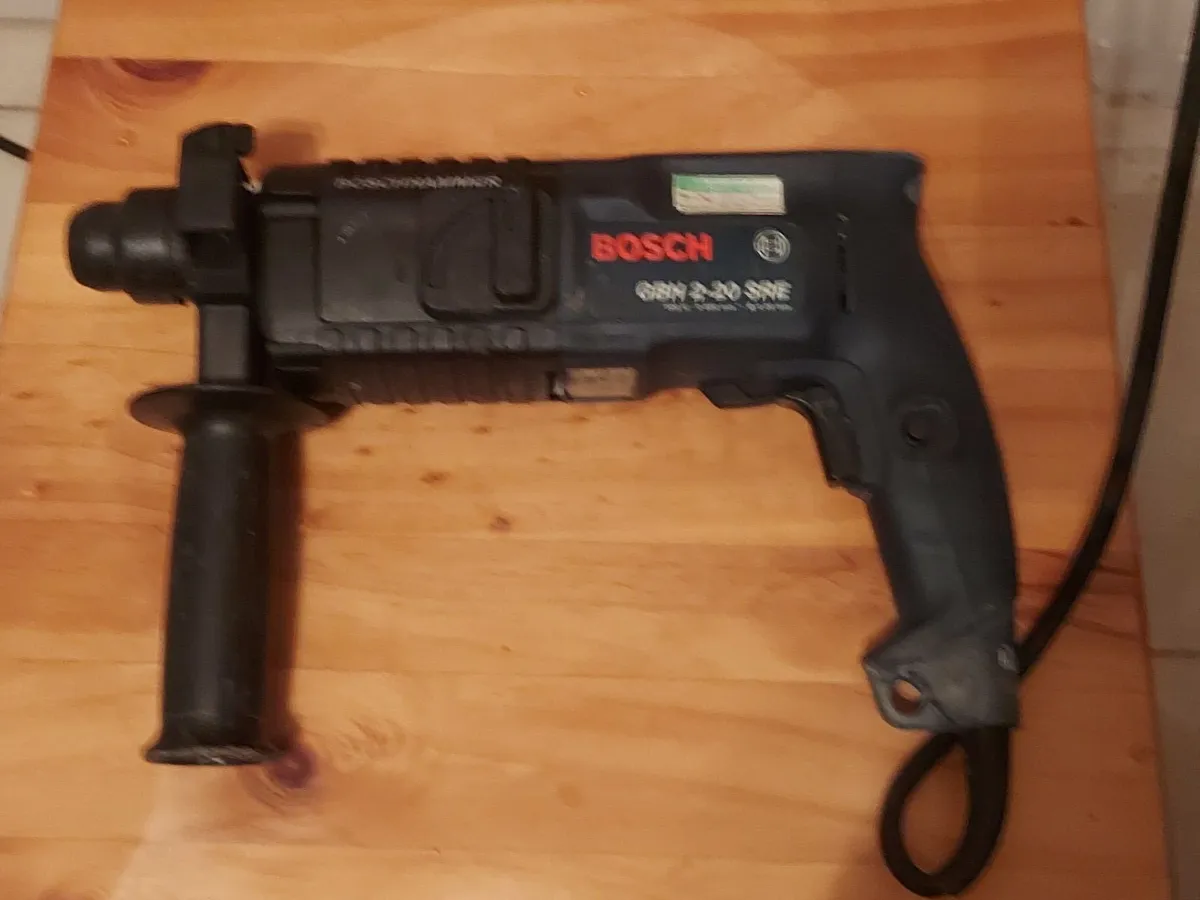 Bosch GBH 2 20 SRE 110v Rotary Hammer Drill Cased - Image 1