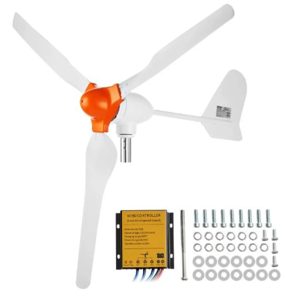 800W Wind Turbine Generator, 12V Wind Turbine Kit, - Image 1