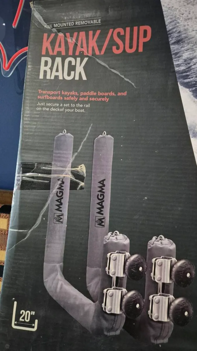 Kayak and paddle board carrier for boat New - Image 1