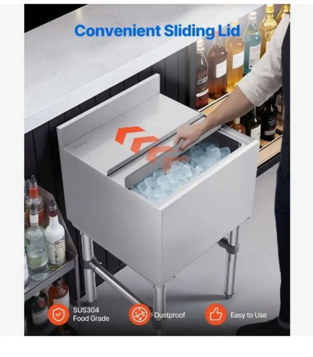 Commercial Ice Bin, 46.7 L Max Capacity - Image 4