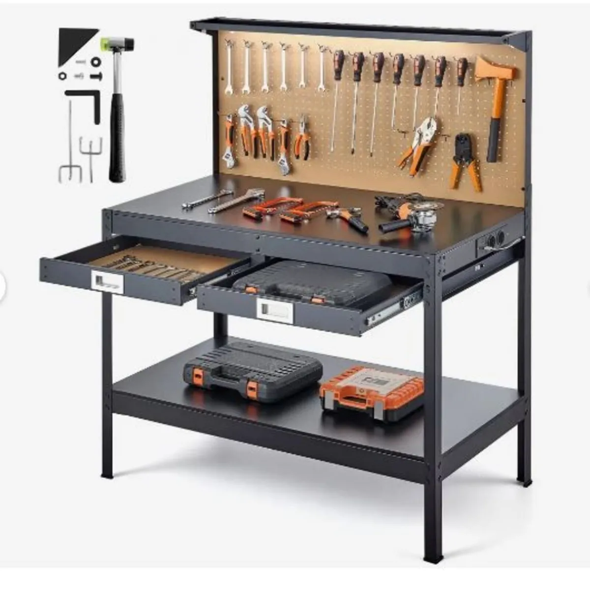 Hardwood Workbench, 110 kg Weight Capacity, 1200 - Image 3