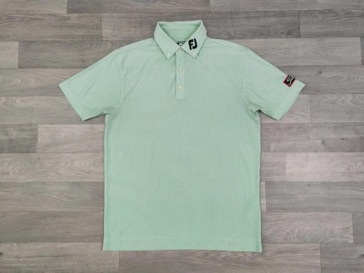 FootJoy FJ Titleist Golf Polo Shirt Mens Large - Image 1