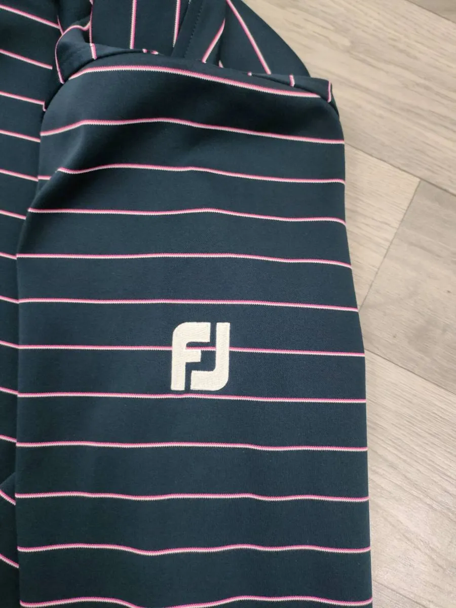 FootJoy FJ Long Sleeve Golf Polo Shirt Mens Large - Image 3