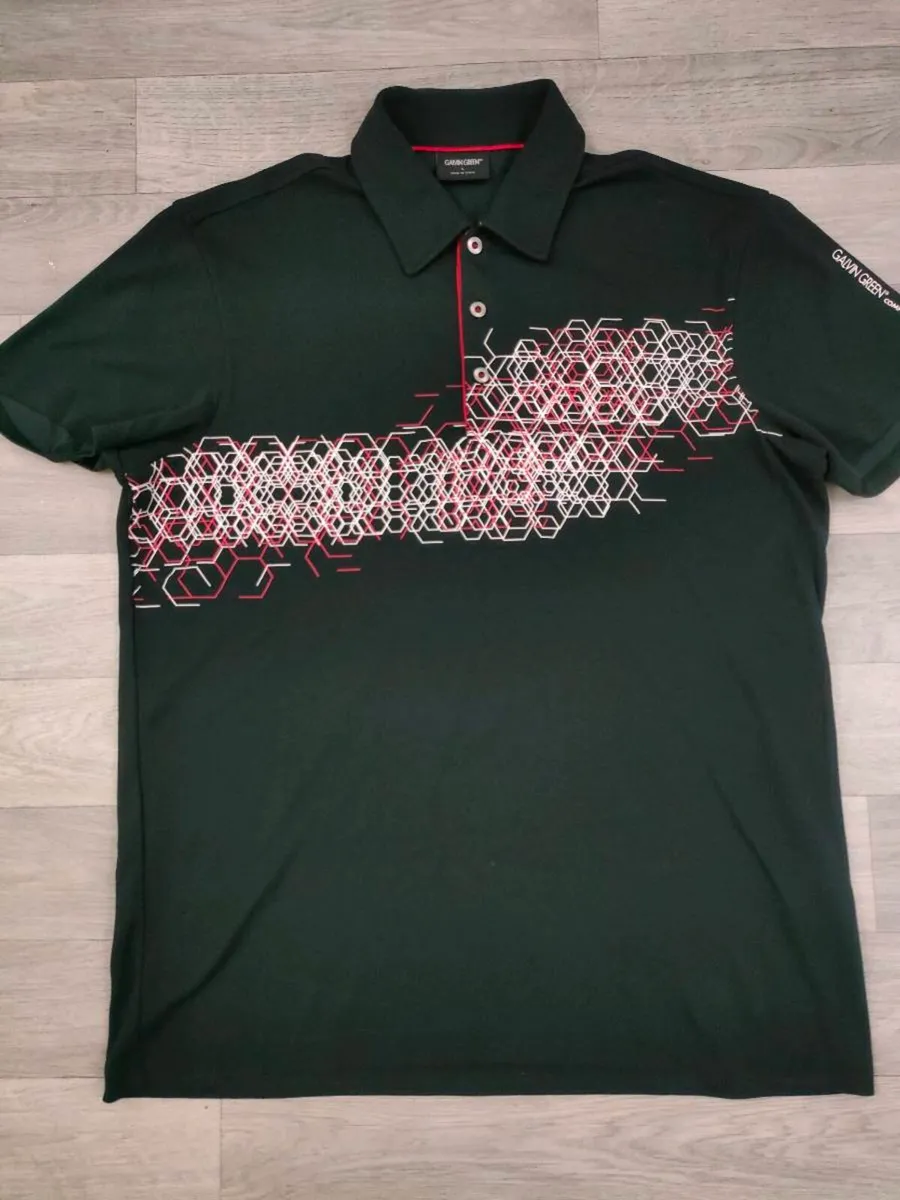 Galvin Green Golf Polo Shirt Mens Large - Image 2