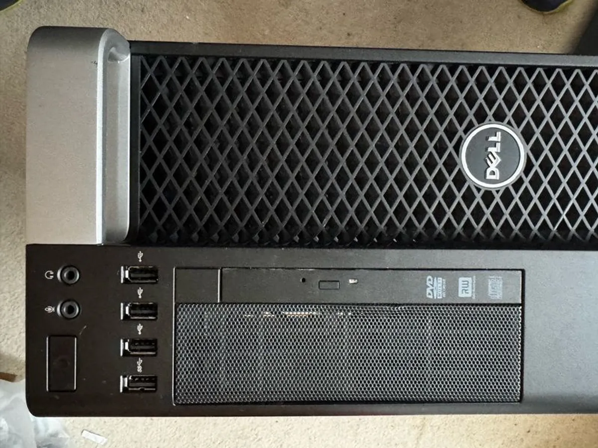 Dell Precision T5610 Workstation Dual Xeon 64GB ECC Nvidia W2100 - Image 1