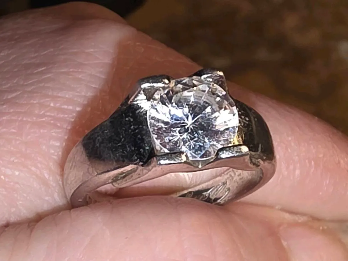 MARILYN MUNROE, 925 Silver Signed New Signet Ring - Image 1