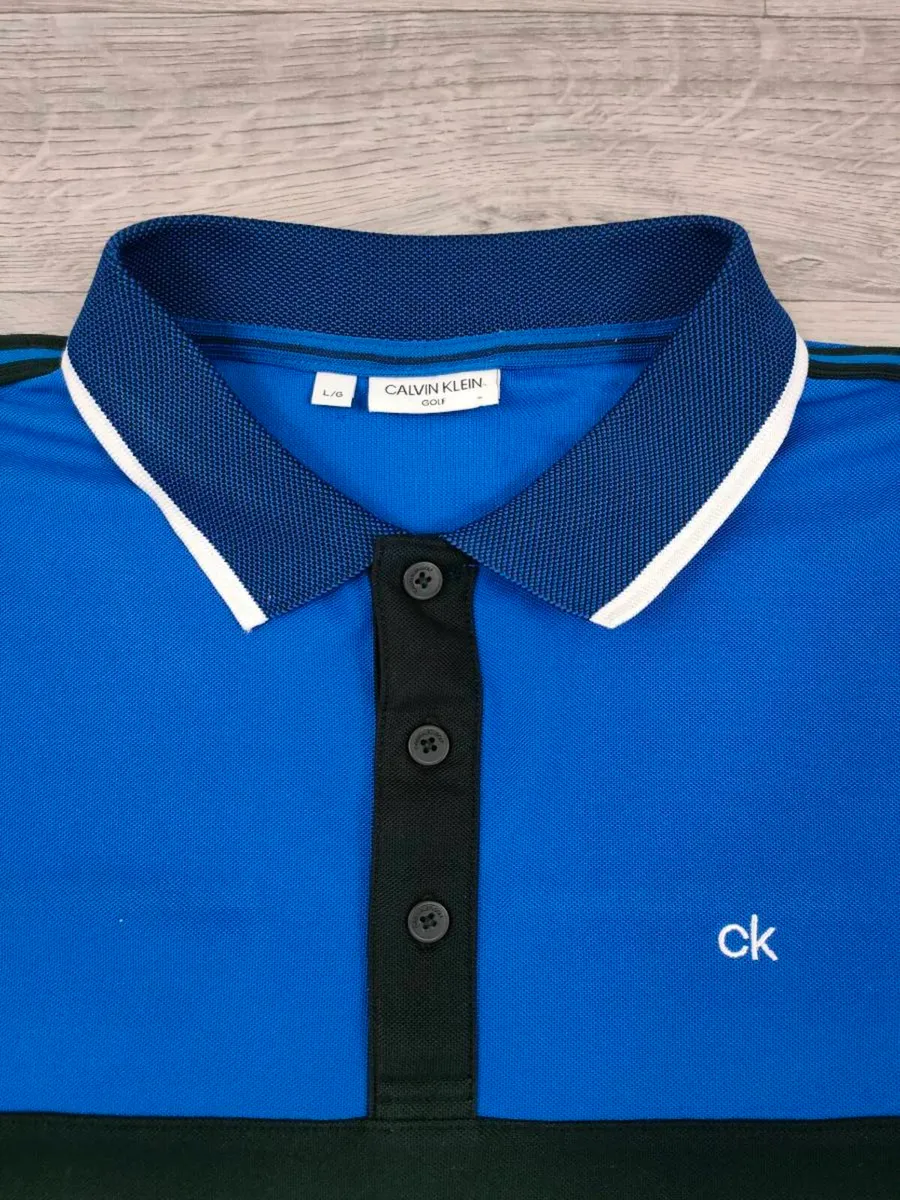 CK Calvin Klein Golf Polo Shirt Mens Large - Image 3