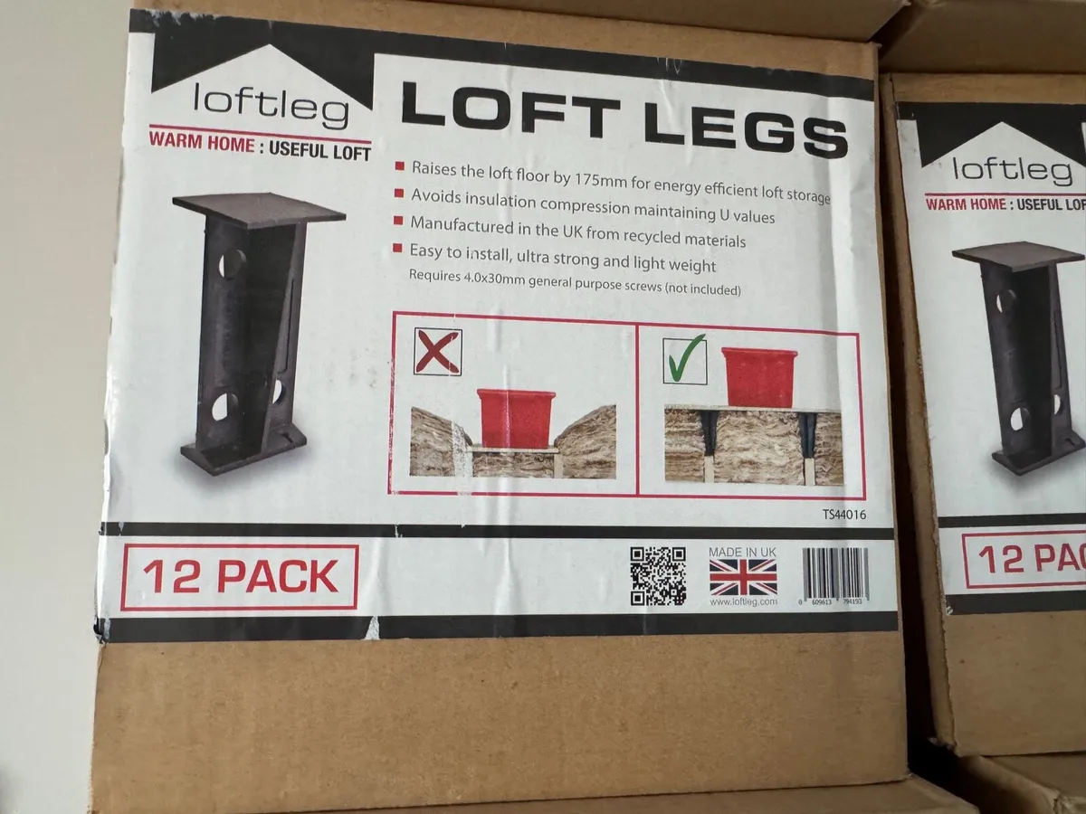 6 boxes of (Loft legs box of 12 )