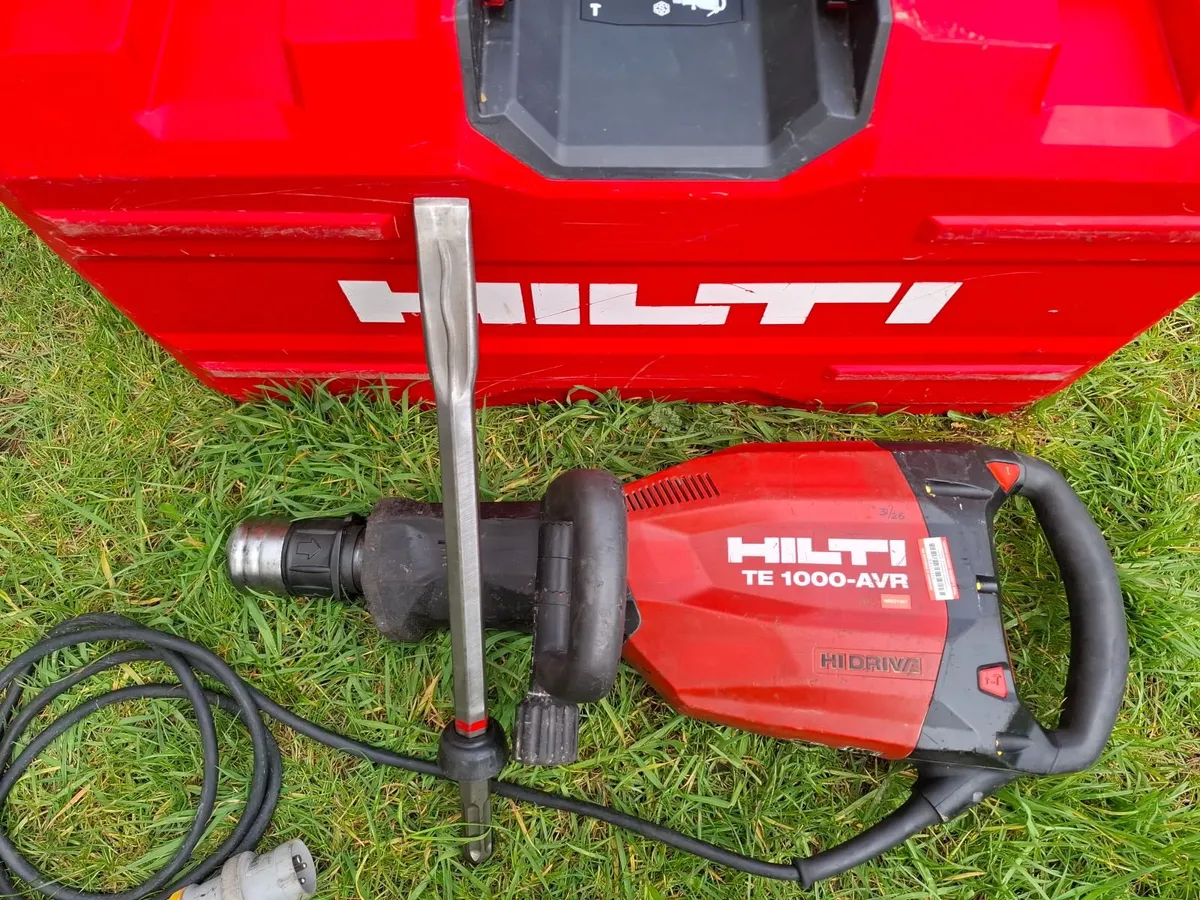 HILTI TE1000/warranty 6-months/receipt - Image 1