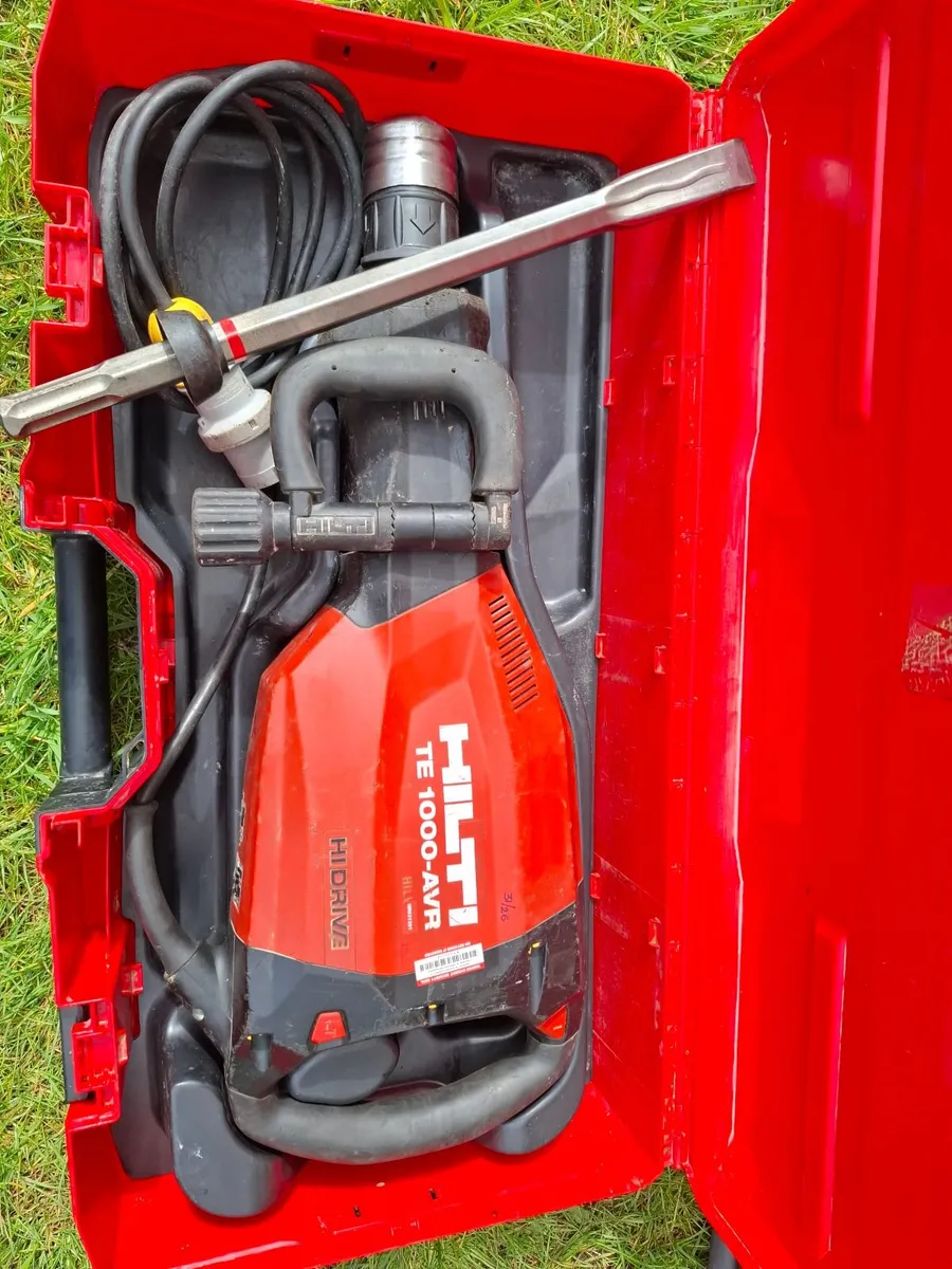 HILTI TE1000/warranty 6-months/receipt - Image 3