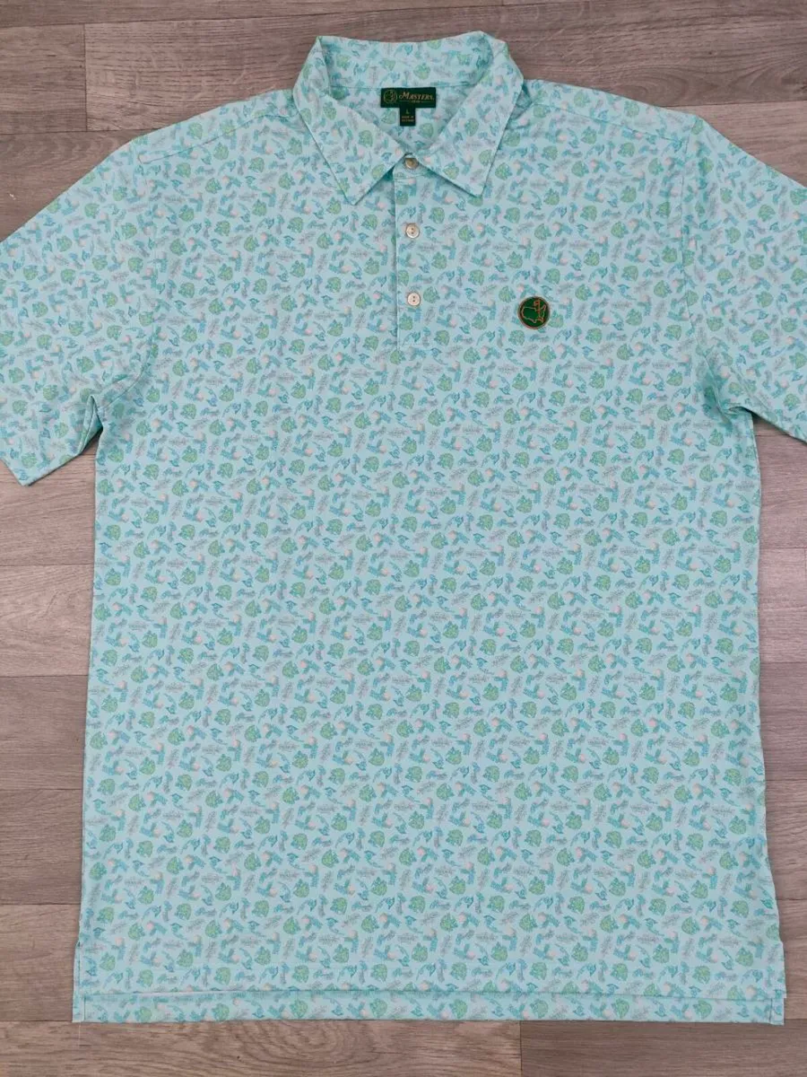 Berckmans Place Masters Augusta Golf Polo Shirt L - Image 2