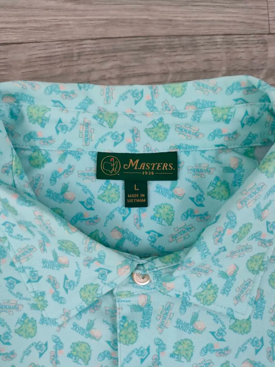 Berckmans Place Masters Augusta Golf Polo Shirt L - Image 4