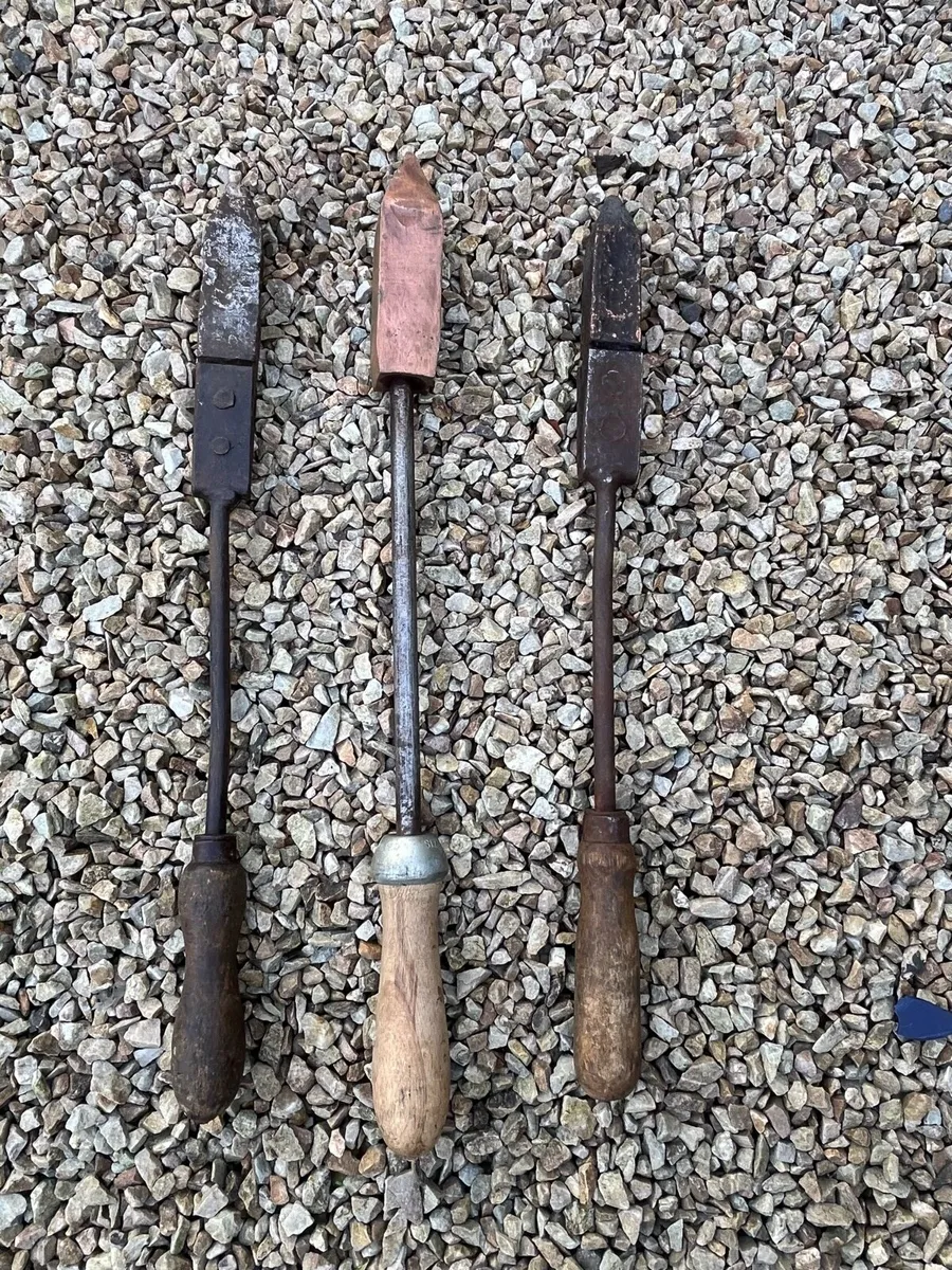 Antique Soldering Irons - Image 1