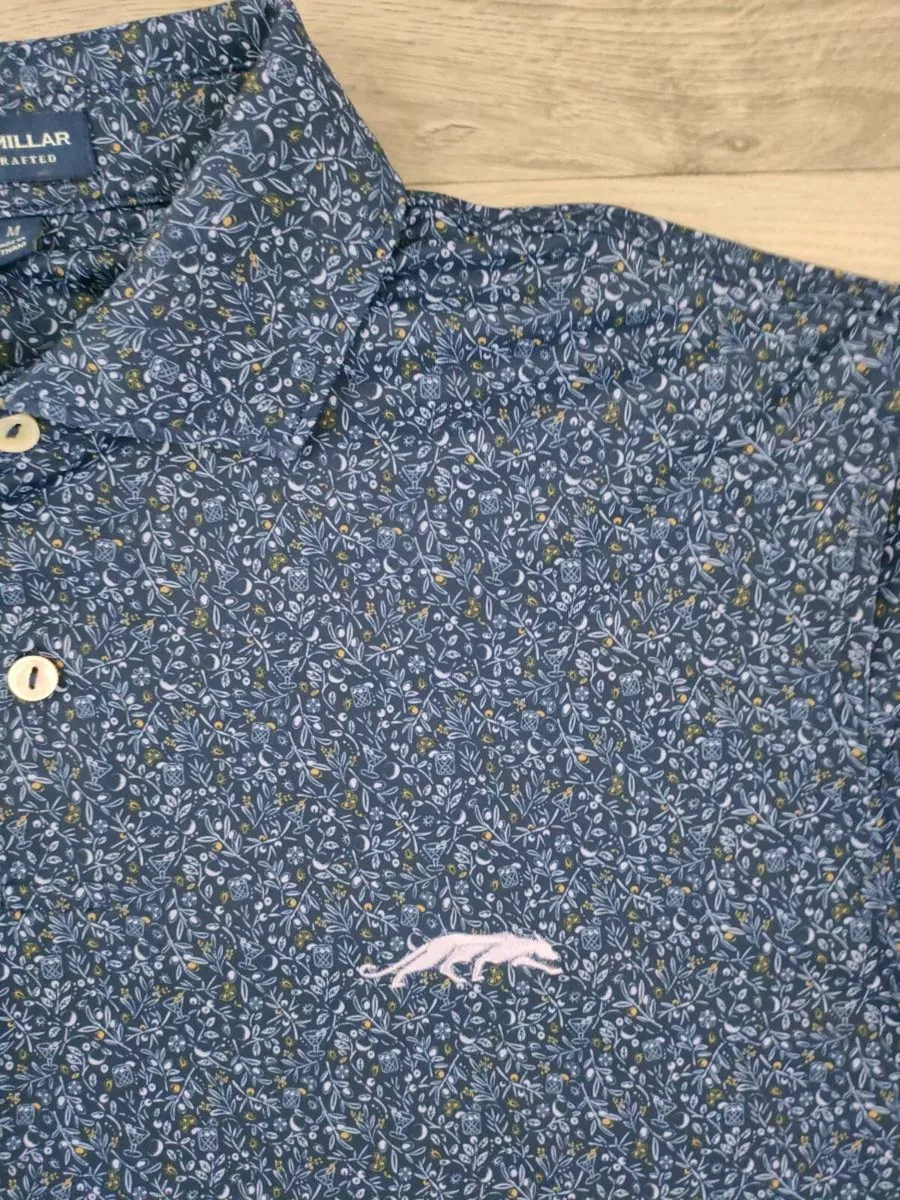 Peter Millar Grove XXIII Golf Polo Shirt Mens M - Image 4