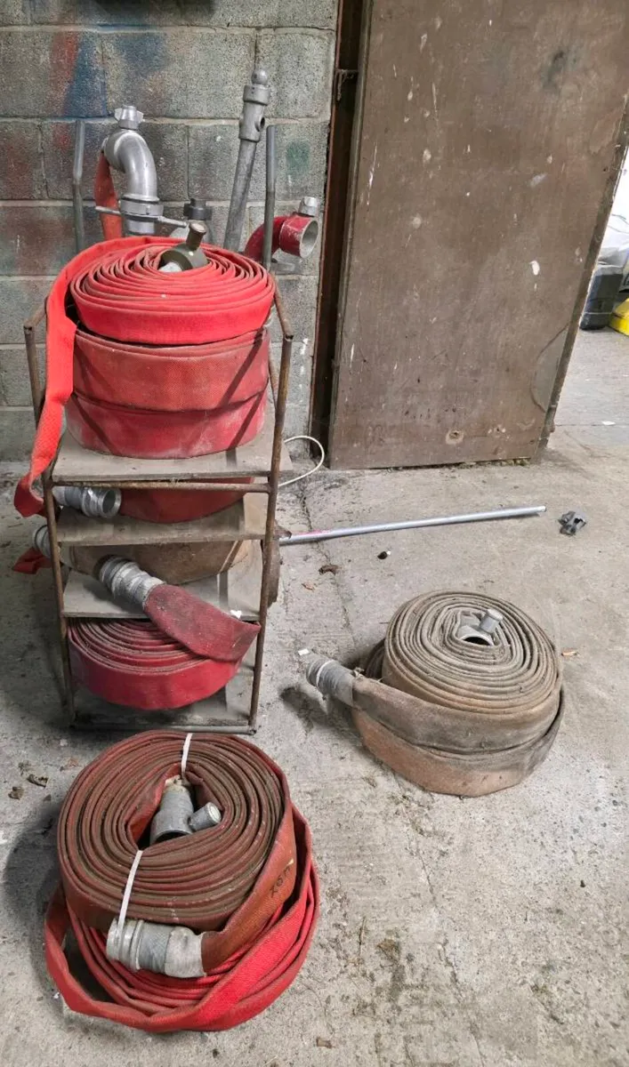 Industrial Fire Hose Reels With Fittings - Image 1