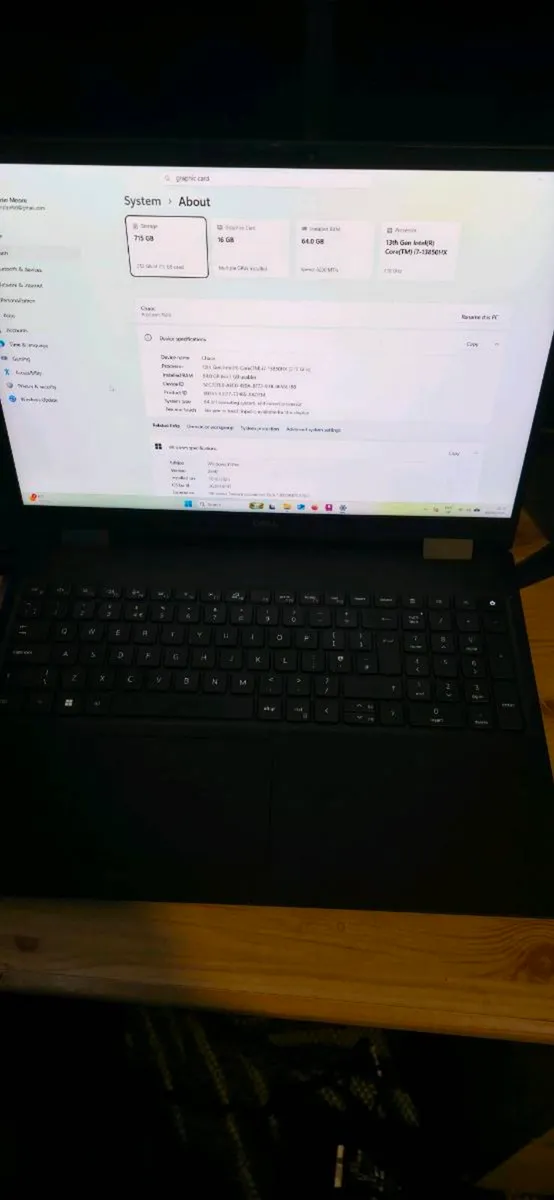 Dell Precision 7680 laptop