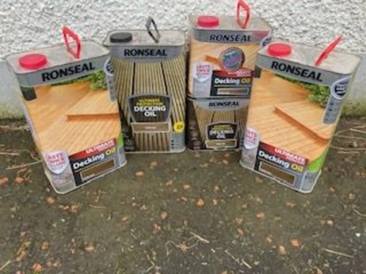 RONSEAL DECKING OIL - Image 1