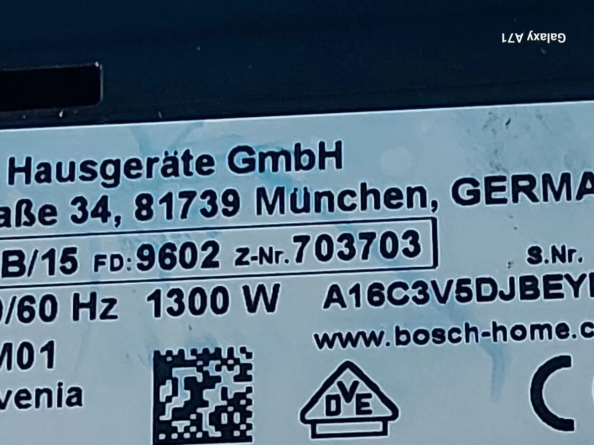 Bosch Coffee Maker TAS4000GB, Excellent condition - Image 2