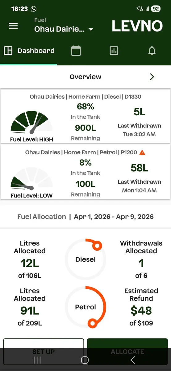 Fuel tank monitoring - Image 2