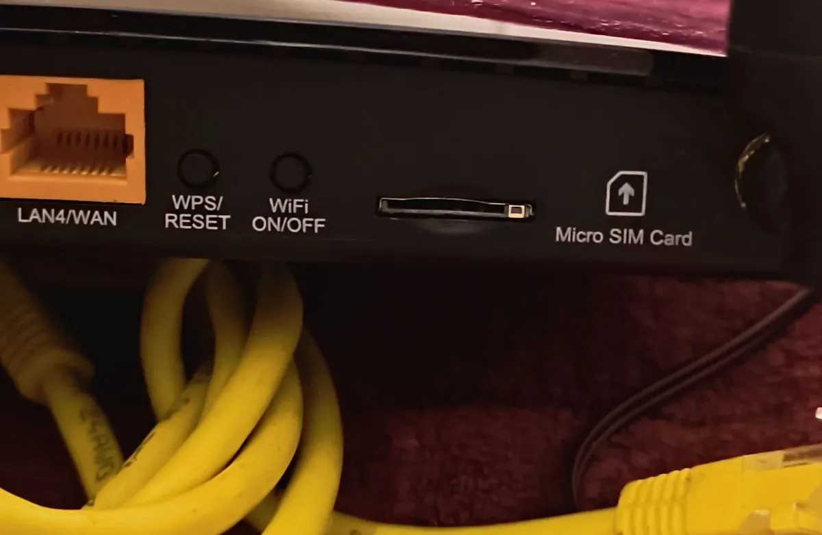 Wi-Fi Dual Band Gigabit Router Sim card - Image 3