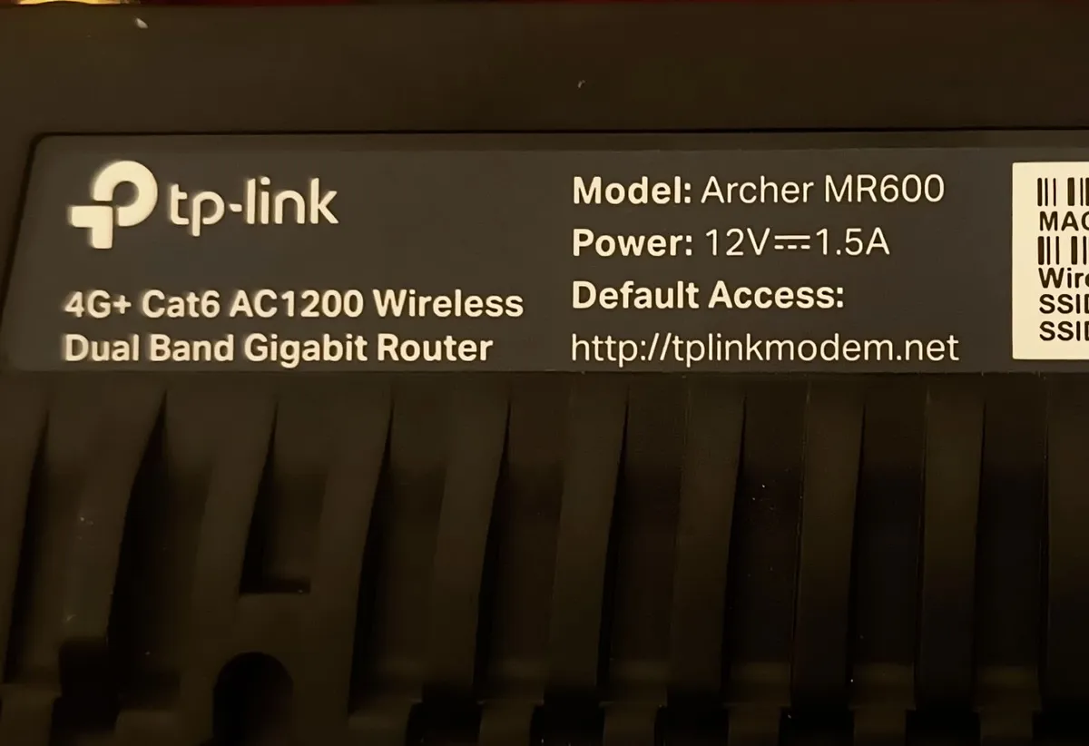 Wi-Fi Dual Band Gigabit Router Sim card - Image 4