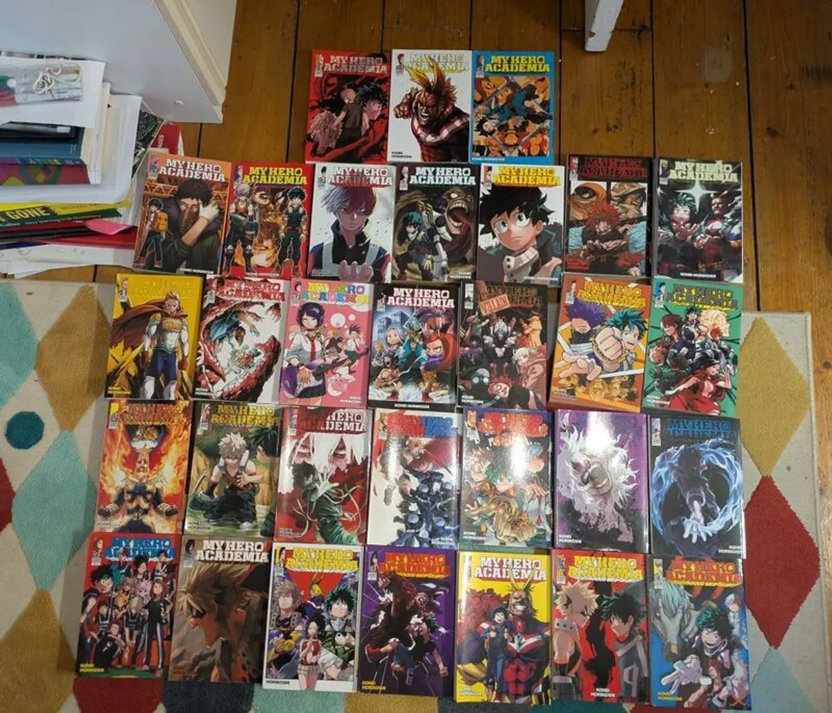 My Hero Academia Manga Books 1 -31 in pristine condition. Owned by very careful owner - Image 3