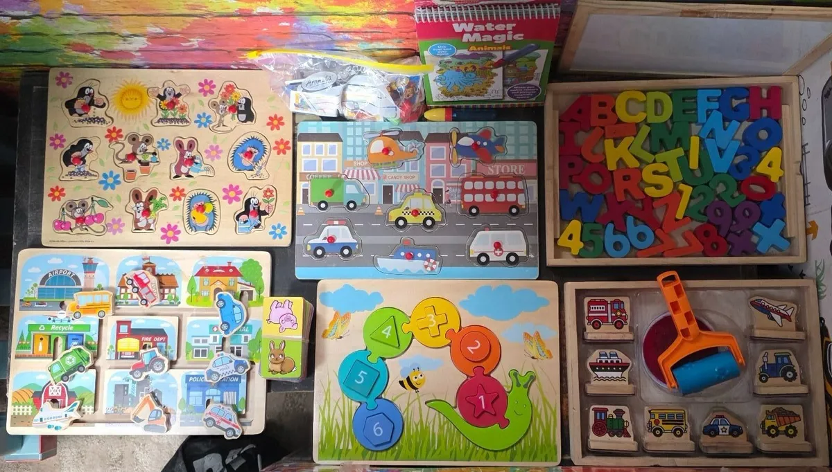 5 x educational games + other for little ones - Image 1