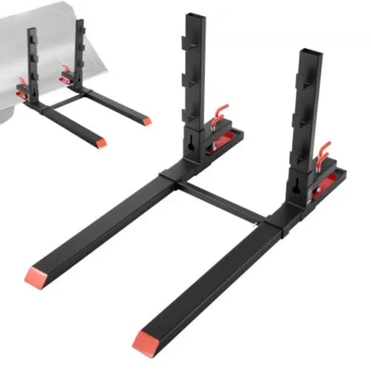Pallet Forks, 1814 kg Clamp on Pallet Forks, 149 c - Image 1