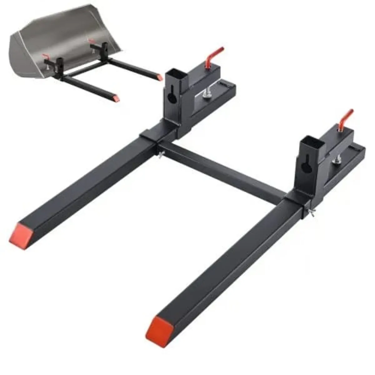907 kg Clamp on Pallet Forks, 109 cm Total Length - Image 1