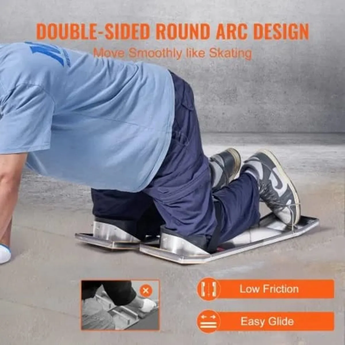 Concrete Knee Boards Stainless Steel, 30'' x 8'' C - Image 4