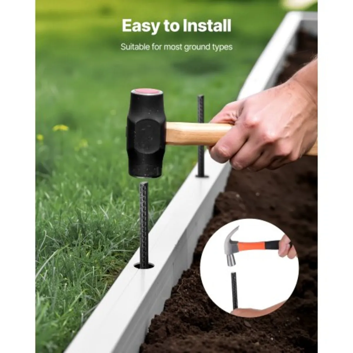 Rebar Stakes, 609,6 mm / 24-Inch, Heavy-Duty 0.47 - Image 4