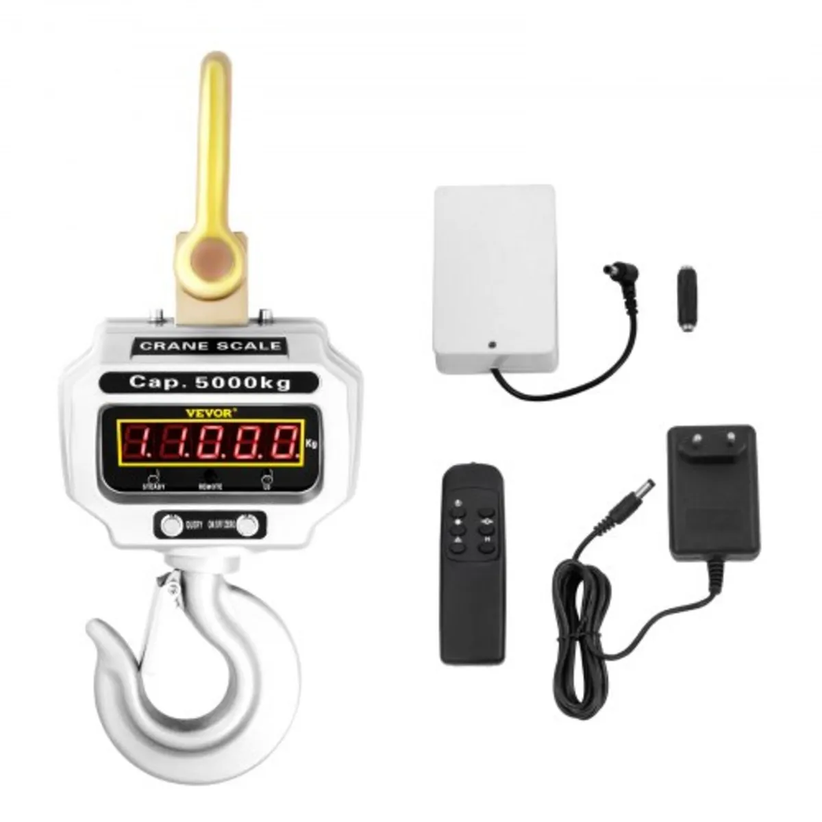 5000kg 11000lbs Digital Crane Scale Heavy Duty Cra - Image 1