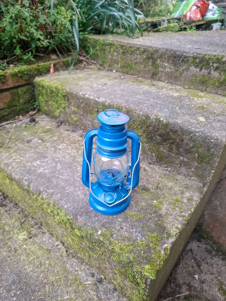 Blue storm lamp postage possible - Image 2