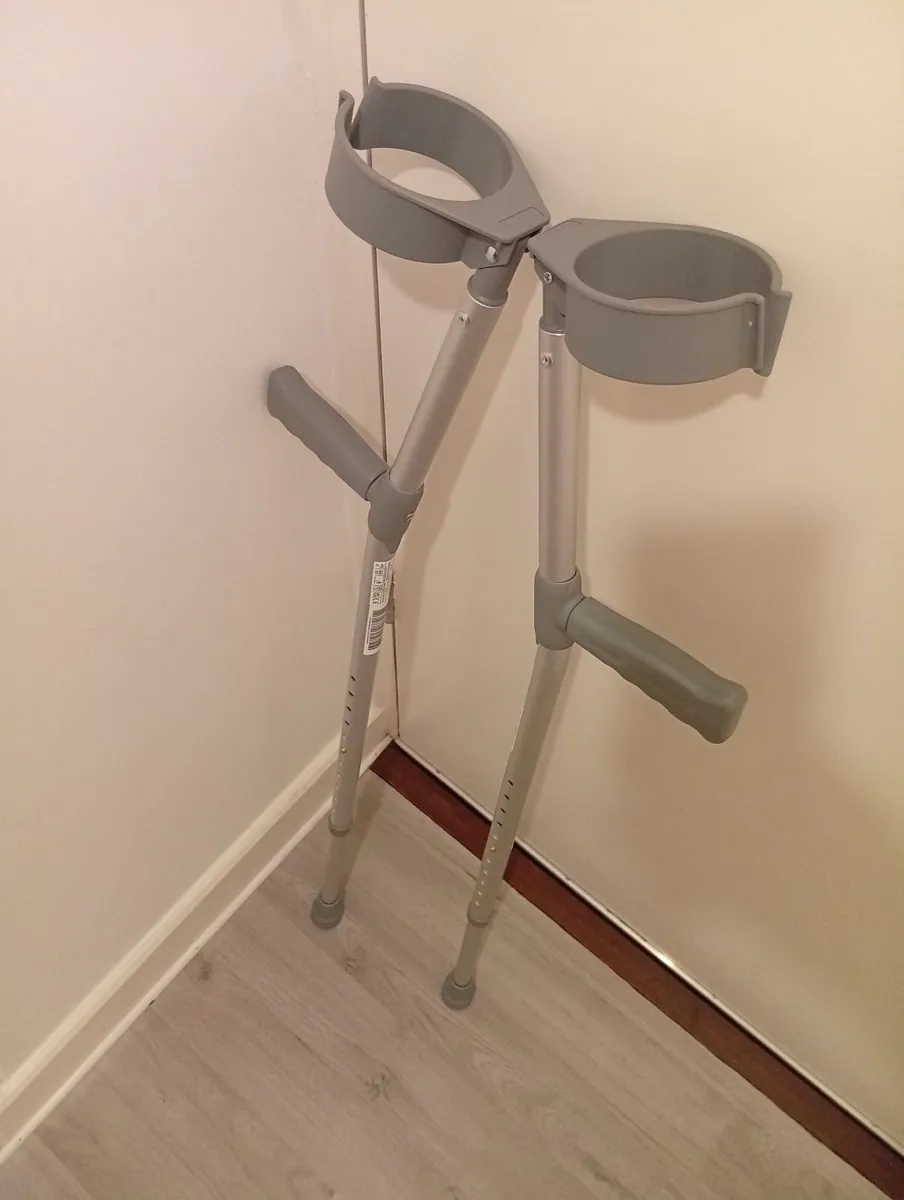 Brand New Adjustable Crutches Pair - Image 1