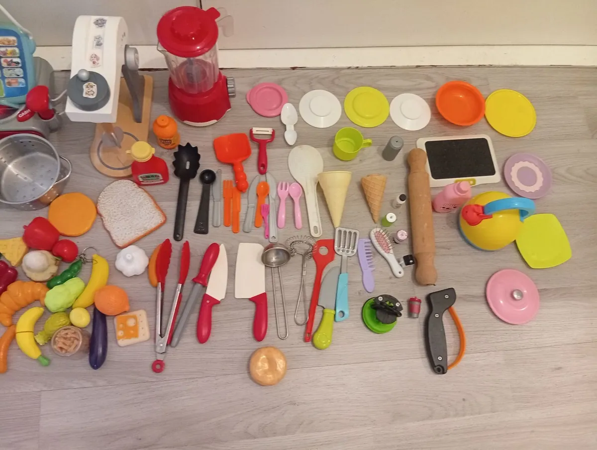 Children's Quality Toy Kitchen Accessories 115pcs - Image 4