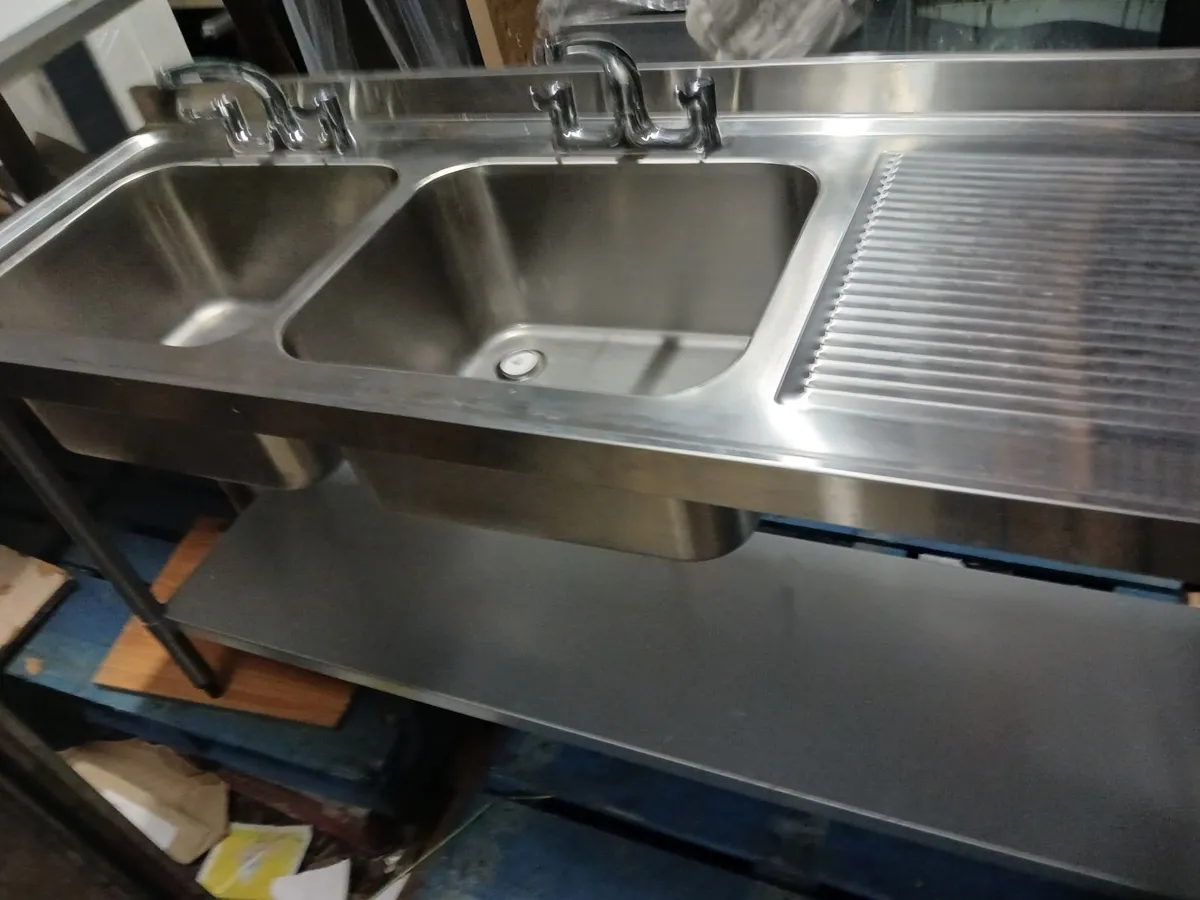 Stainless steel vogue  commercial sunk - Image 2