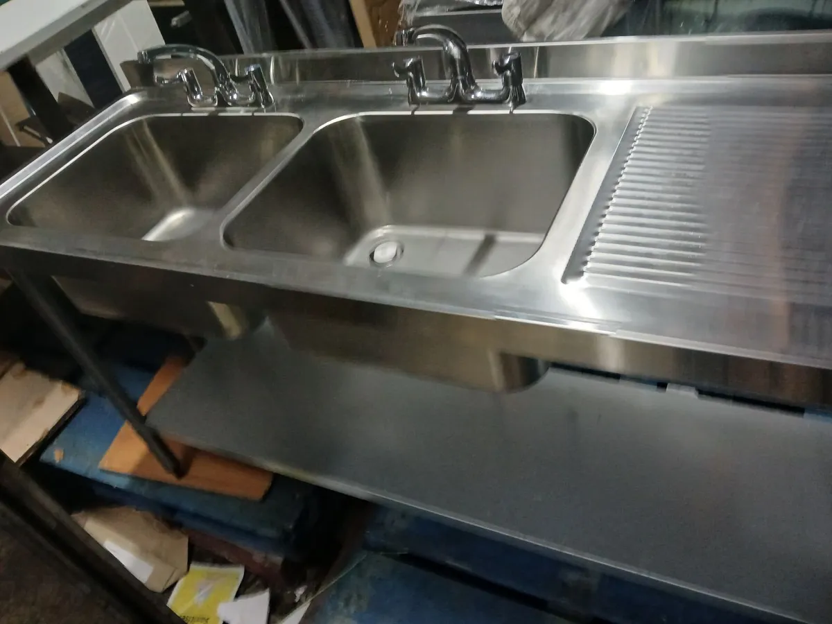 Stainless steel vogue  commercial sunk - Image 3