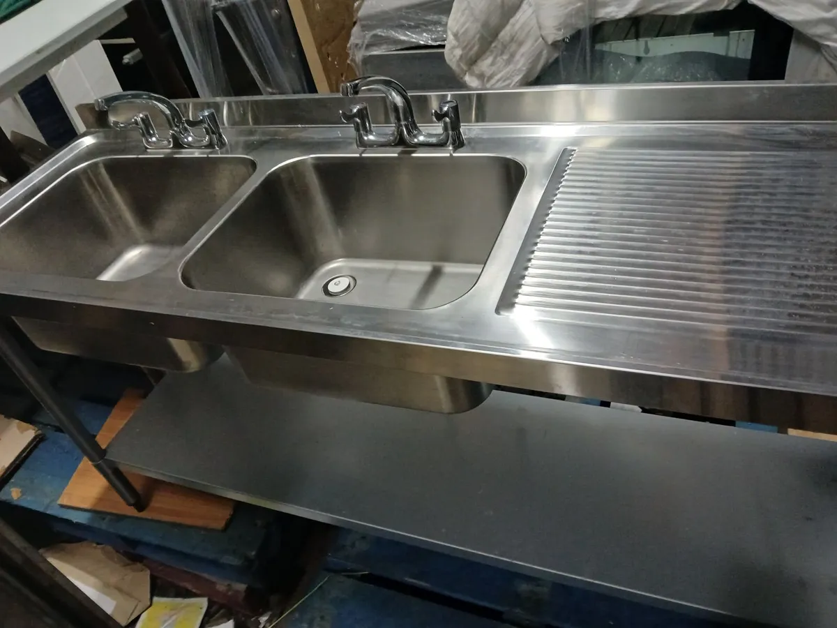 Stainless steel vogue  commercial sunk - Image 4